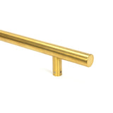 From The Anvil - Aged Brass (316) 0.6m T Bar Handle Secret Fix 32mm | Sku. 50800 | Trade Door Handles.