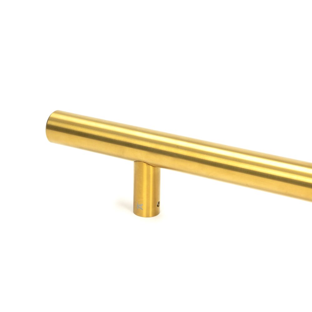From The Anvil - Aged Brass (316) 0.6m T Bar Handle Secret Fix 32mm | Sku. 50800 | Trade Door Handles.