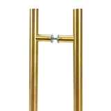 From The Anvil - Aged Brass (316) 0.6m T Bar Handle B2B 32mm | Sku. 50802 | Trade Door Handles.