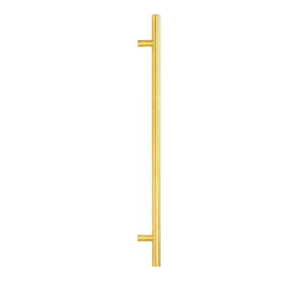 From The Anvil - Aged Brass (316) 0.9m T Bar Handle Bolt Fix 32mm | Sku. 50804 | Trade Door Handles.