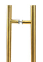 From The Anvil - Aged Brass (316) 0.9m T Bar Handle B2B 32mm | Sku. 50805 | Trade Door Handles.