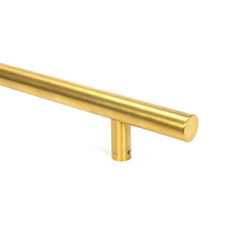 From The Anvil - Aged Brass (316) 1.2m T Bar Handle Secret Fix 32mm | Sku. 50806 | Trade Door Handles.