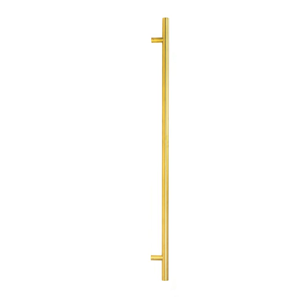 From The Anvil - Aged Brass (316) 1.2m T Bar Handle Bolt Fix 32mm | Sku. 50807 | Trade Door Handles.