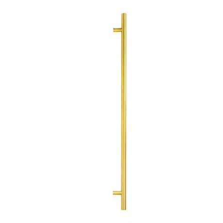 From The Anvil - Aged Brass (316) 1.2m T Bar Handle Bolt Fix 32mm | Sku. 50807 | Trade Door Handles.