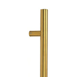 From The Anvil - Aged Brass (316) 1.5m T Bar Handle Bolt Fix 32mm | Sku. 50810 | Trade Door Handles.
