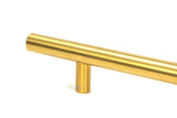 From The Anvil - Aged Brass (316) 1.8m T Bar Handle Bolt Fix 32mm | Sku. 50813 | Trade Door Handles.