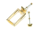 From The Anvil - Polished Brass Brompton Door Knocker | Sku. 50820 | Trade Door Handles.