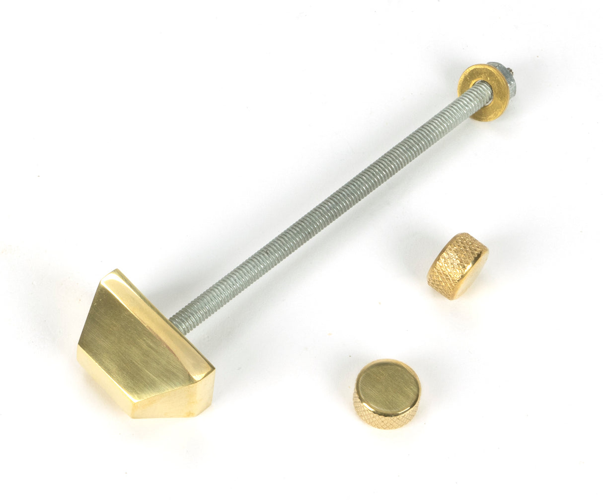 From The Anvil - Polished Brass Brompton Door Knocker | Sku. 50820 | Trade Door Handles.