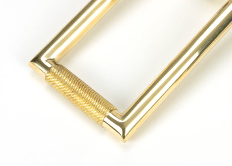 From The Anvil - Polished Brass Brompton Door Knocker | Sku. 50820 | Trade Door Handles.