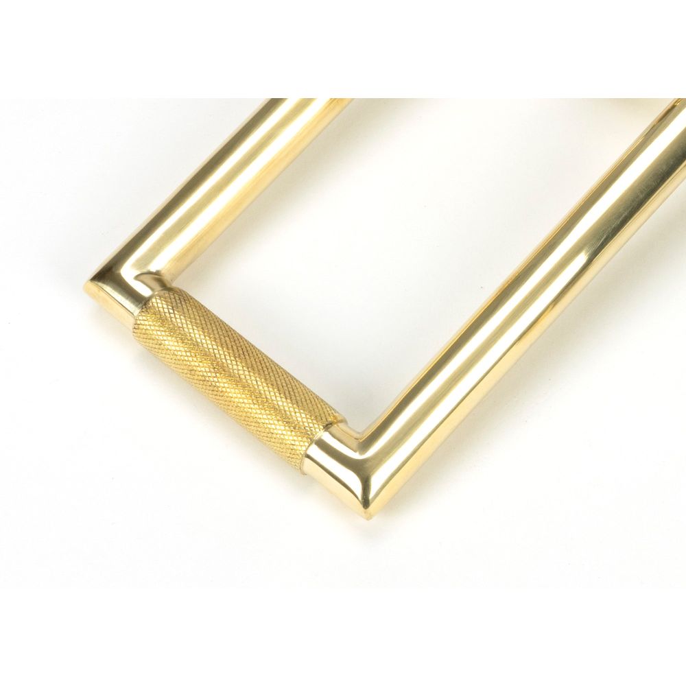 From The Anvil - Polished Brass Brompton Door Knocker | Sku. 50820 | Trade Door Handles.