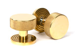 From The Anvil - Polished Brass Brompton Mortice/Rim Knob Set (Beehive) | Sku. 50837 | Trade Door Handles.