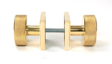 From The Anvil - Polished Brass Brompton Mortice/Rim Knob Set (Square) | Sku. 50838 | Trade Door Handles.