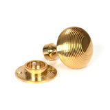 From The Anvil - Polished Brass Heavy Beehive Mortice/Rim Knob Set | Sku. 50840 | Trade Door Handles.