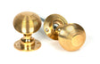 From The Anvil - Polished Brass Heavy Beehive Mortice/Rim Knob Set | Sku. 50840 | Trade Door Handles.