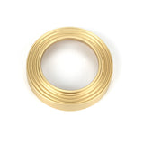 From The Anvil - Satin Brass Round Euro Escutcheon (Beehive) | Sku. 50878 | Trade Door Handles.