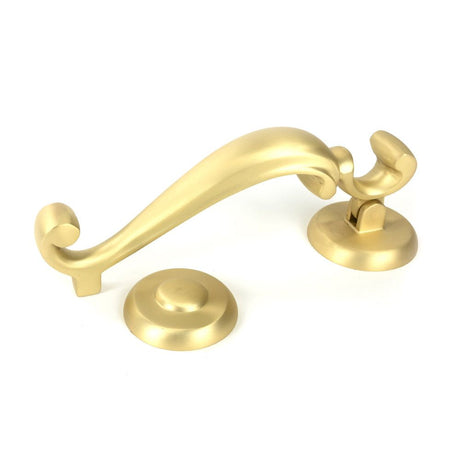 From The Anvil - Satin Brass Doctors Door Knocker | Sku. 50884 | Trade Door Handles.