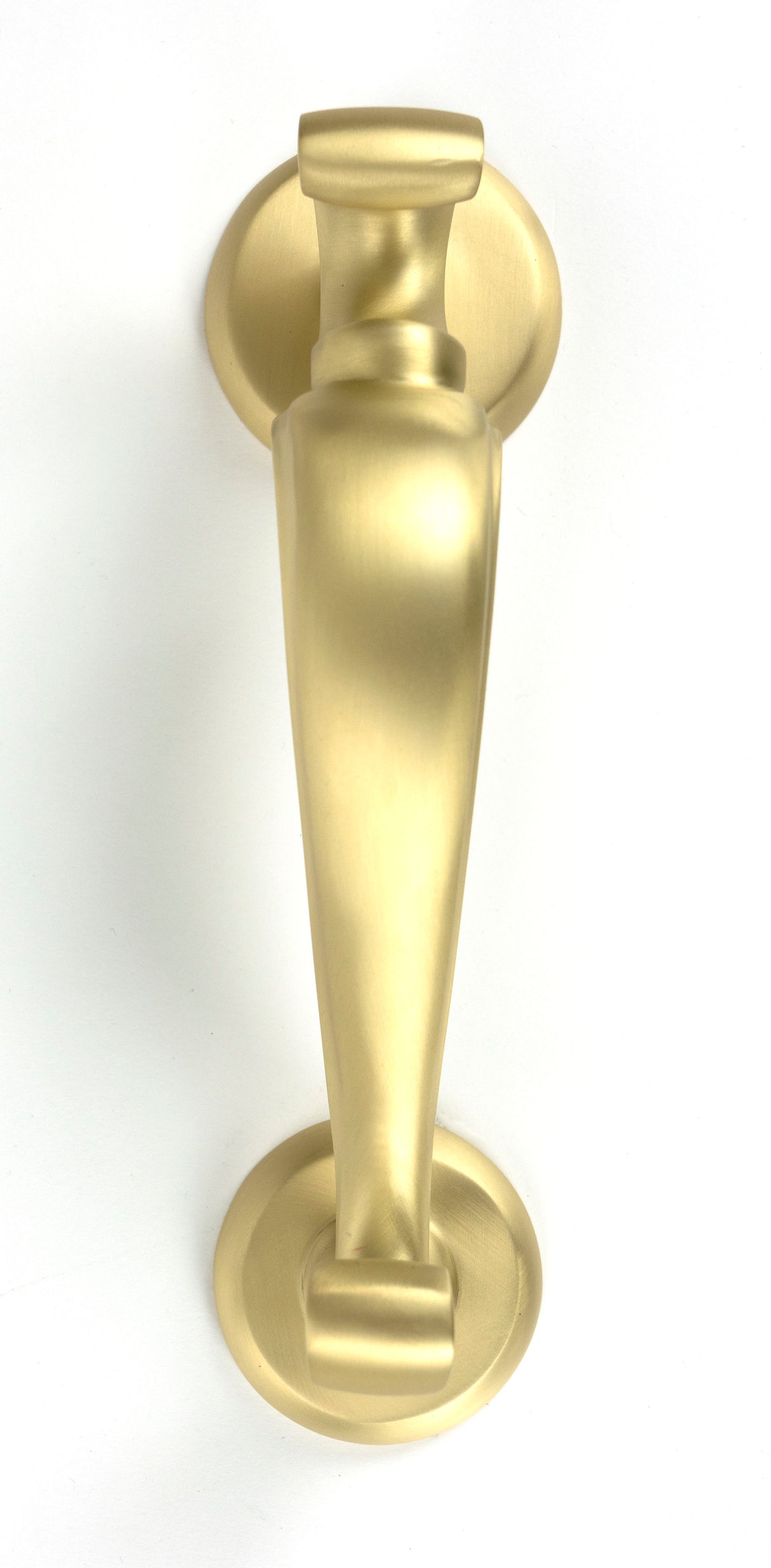 From The Anvil - Satin Brass Doctors Door Knocker | Sku. 50884 | Trade Door Handles.