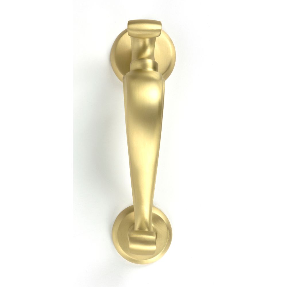 From The Anvil - Satin Brass Doctors Door Knocker | Sku. 50884 | Trade Door Handles.