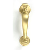 From The Anvil - Satin Brass Doctors Door Knocker | Sku. 50884 | Trade Door Handles.