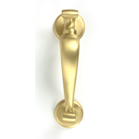 From The Anvil - Satin Brass Doctors Door Knocker | Sku. 50884 | Trade Door Handles.