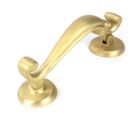 From The Anvil - Satin Brass Doctors Door Knocker | Sku. 50884 | Trade Door Handles.