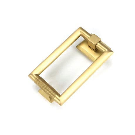 From The Anvil - Satin Brass Brompton Door Knocker | Sku. 50885 | Trade Door Handles.