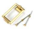 From The Anvil - Satin Brass Brompton Door Knocker | Sku. 50885 | Trade Door Handles.