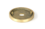 From The Anvil - Satin Brass Brompton Centre Door Knob (Plain) | Sku. 50893 | Trade Door Handles.
