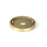 From The Anvil - Satin Brass Brompton Centre Door Knob (Plain) | Sku. 50893 | Trade Door Handles.