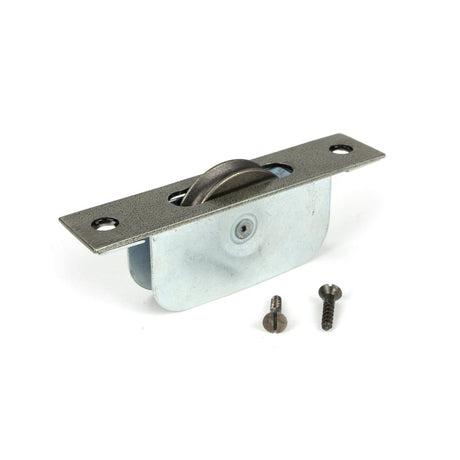 From The Anvil - Pewter Square Ended Sash Pulley 75kg | Sku. 50914 | Trade Door Handles.
