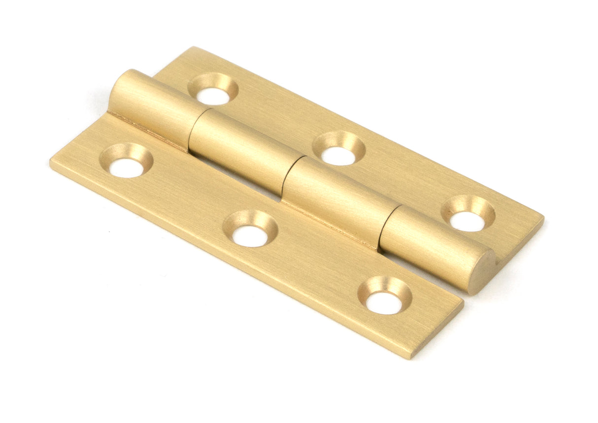 From The Anvil - Satin Brass 2" Butt Hinge (pair) | Sku. 50915 | Trade Door Handles.
