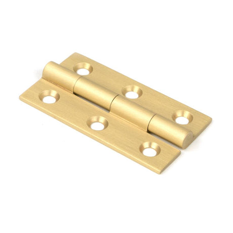 From The Anvil - Satin Brass 2" Butt Hinge (pair) | Sku. 50915 | Trade Door Handles.