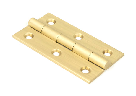 From The Anvil - Satin Brass 2.5" Butt Hinge (pair) | Sku. 50916 | Trade Door Handles.
