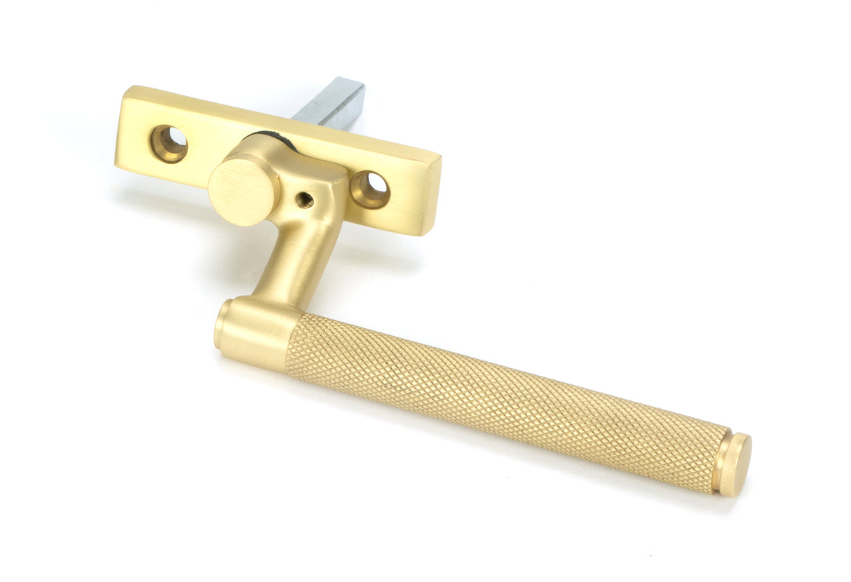 From The Anvil - Satin Brass Brompton Espag - LH | Sku. 50919 | Trade Door Handles.