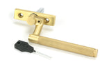 From The Anvil - Satin Brass Brompton Espag - LH | Sku. 50919 | Trade Door Handles.