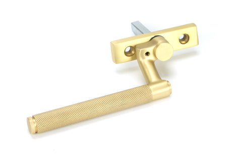 From The Anvil - Satin Brass Brompton Espag - RH | Sku. 50920 | Trade Door Handles.