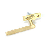 From The Anvil - Satin Brass Brompton Espag - RH | Sku. 50920 | Trade Door Handles.