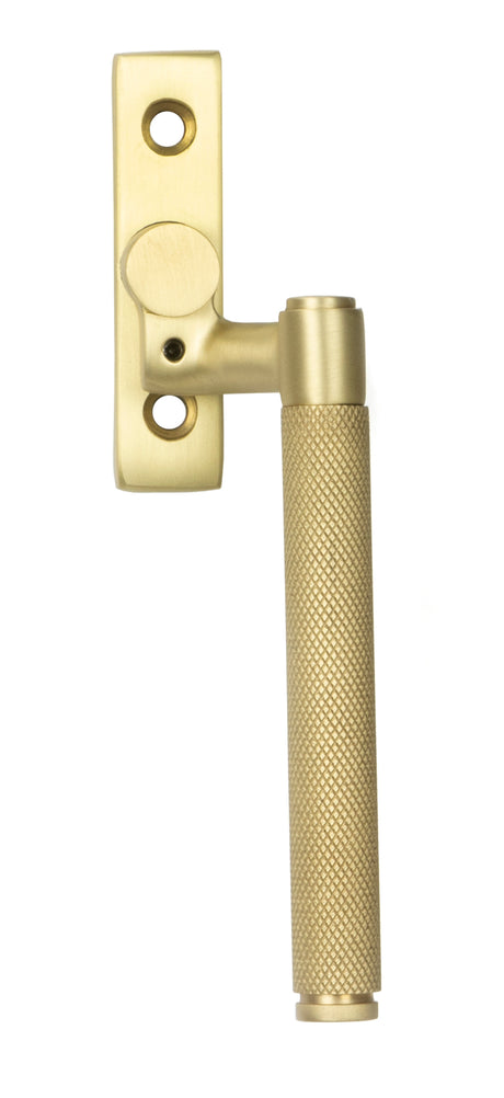 From The Anvil - Satin Brass Brompton Espag - RH | Sku. 50920 | Trade Door Handles.