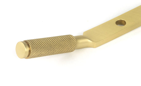 From The Anvil - Satin Brass 10" Brompton Stay | Sku. 50922 | Trade Door Handles.