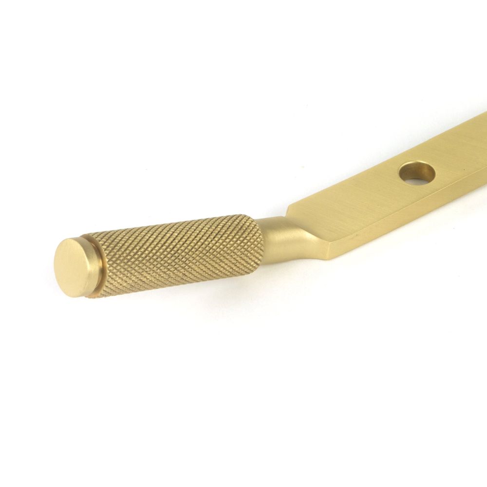 From The Anvil - Satin Brass 10" Brompton Stay | Sku. 50922 | Trade Door Handles.