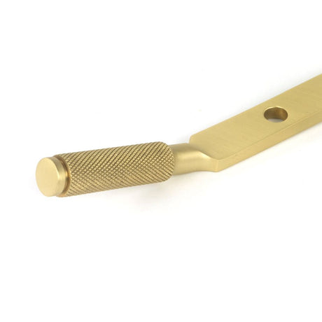 From The Anvil - Satin Brass 10" Brompton Stay | Sku. 50922 | Trade Door Handles.
