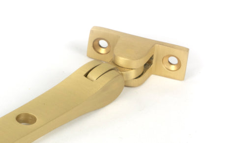 From The Anvil - Satin Brass 10" Brompton Stay | Sku. 50922 | Trade Door Handles.