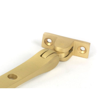 From The Anvil - Satin Brass 10" Brompton Stay | Sku. 50922 | Trade Door Handles.
