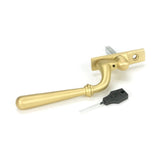 From The Anvil - Satin Brass Newbury Espag - RH | Sku. 50924 | Trade Door Handles.