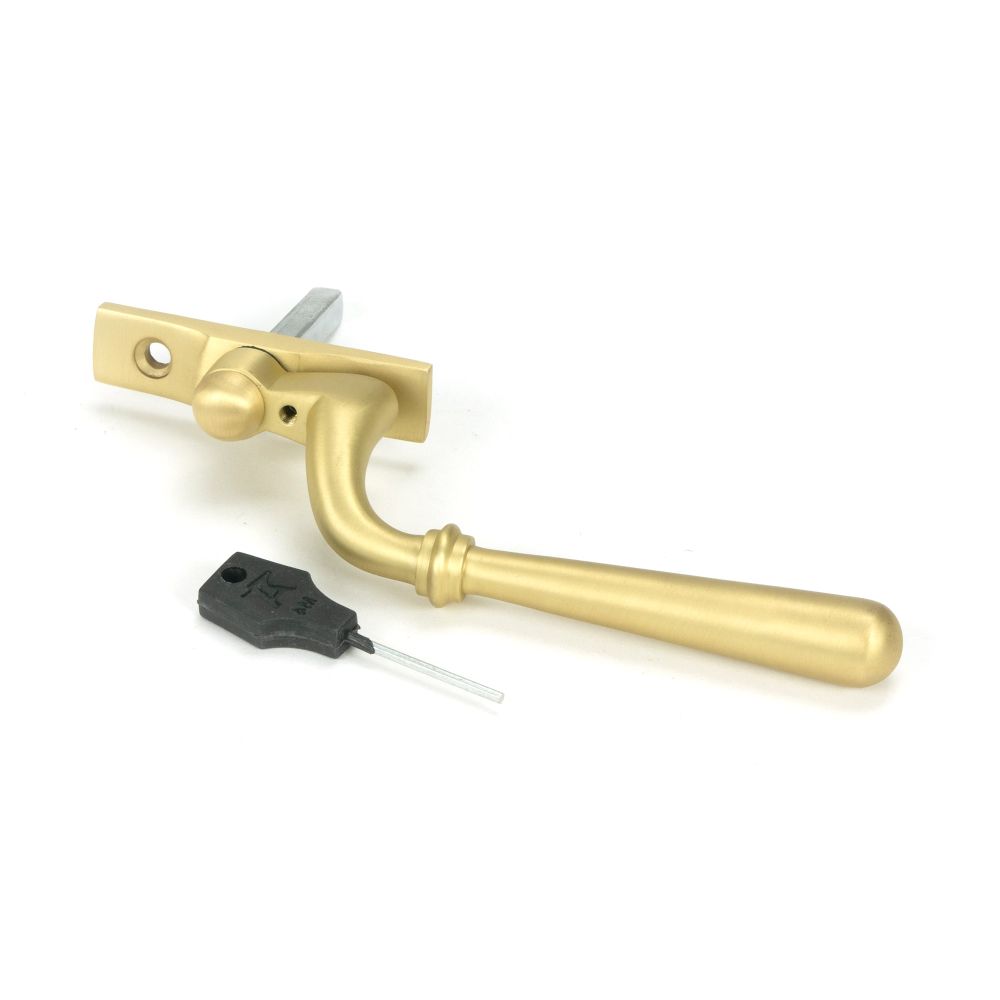 From The Anvil - Satin Brass Newbury Espag - LH | Sku. 50925 | Trade Door Handles.