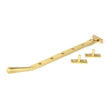 From The Anvil - Satin Brass 12" Newbury Stay | Sku. 50928 | Trade Door Handles.