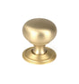 From The Anvil - Satin Brass Mushroom Cabinet Knob 32mm | Sku. 50929 | Trade Door Handles.