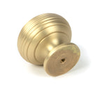 From The Anvil - Satin Brass Beehive Cabinet Knob 40mm | Sku. 50932 | Trade Door Handles.