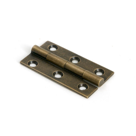 From The Anvil - Burnished Brass 2" Butt Hinge (pair) | Sku. 50952 | Trade Door Handles.