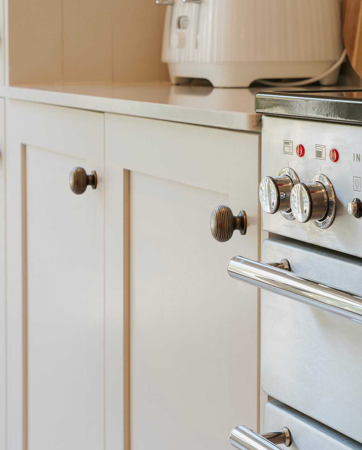 From The Anvil - Burnished Brass Beehive Cabinet Knob 40mm | Sku. 50957 | Trade Door Handles.